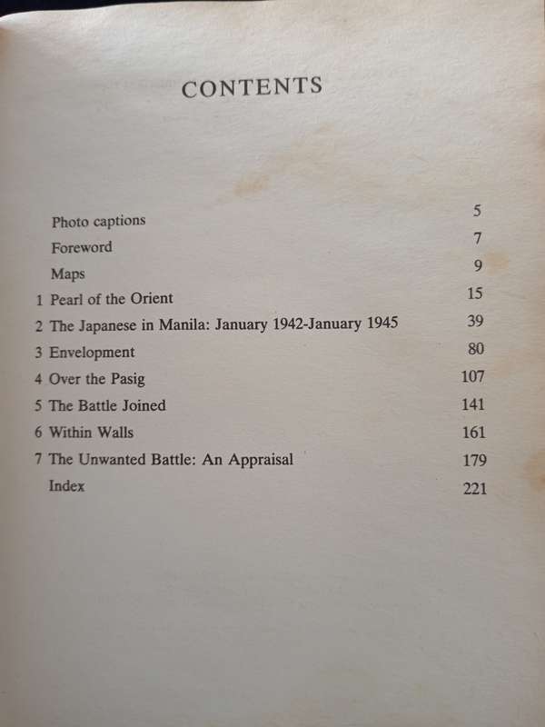 The Battle for Manila by Richard Connaughton, John Pimlott & Duncan Anderson