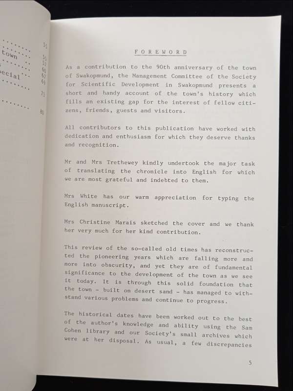 Swakopmund Compiled by Ursula Massmann