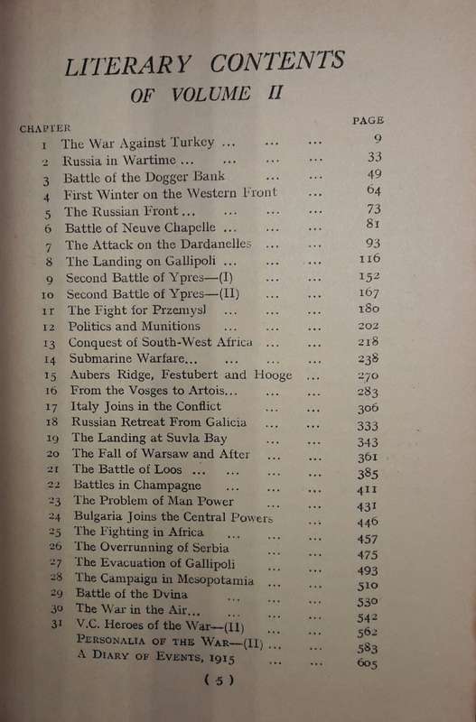 A Popular History Of The Great War - Edited by Sir J A Hammerton