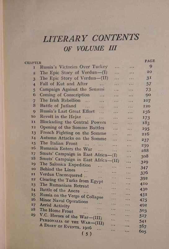 A Popular History Of The Great War - Edited by Sir J A Hammerton