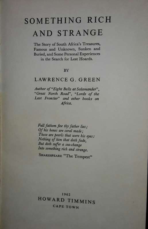Something Rich And Strange - Lawrence G Green