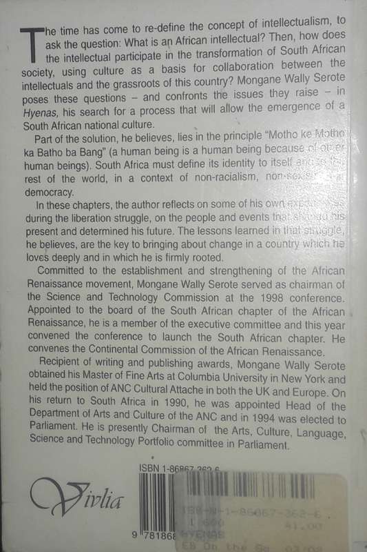 Hyenas - Mongane Wally Serote