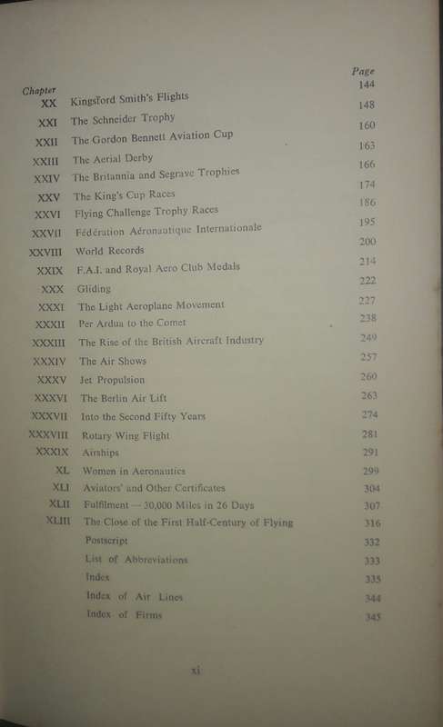 Fifty Years Fly Past - Geoffrey Dorman, A.R.Ae.S.