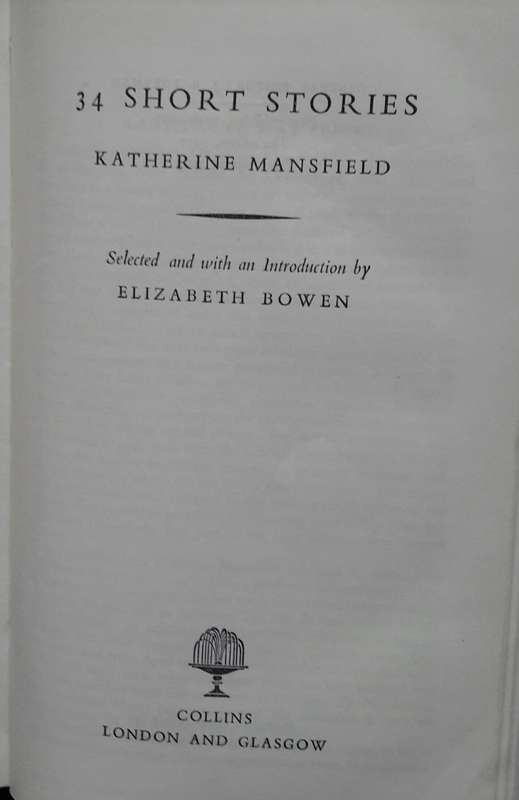 34 Short Stories - Katherine Mansfield