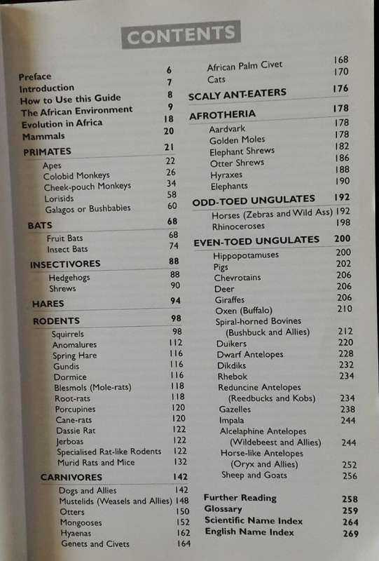 The Kingdon Pocket Guide To African Mammals - Jonathan Kingdon