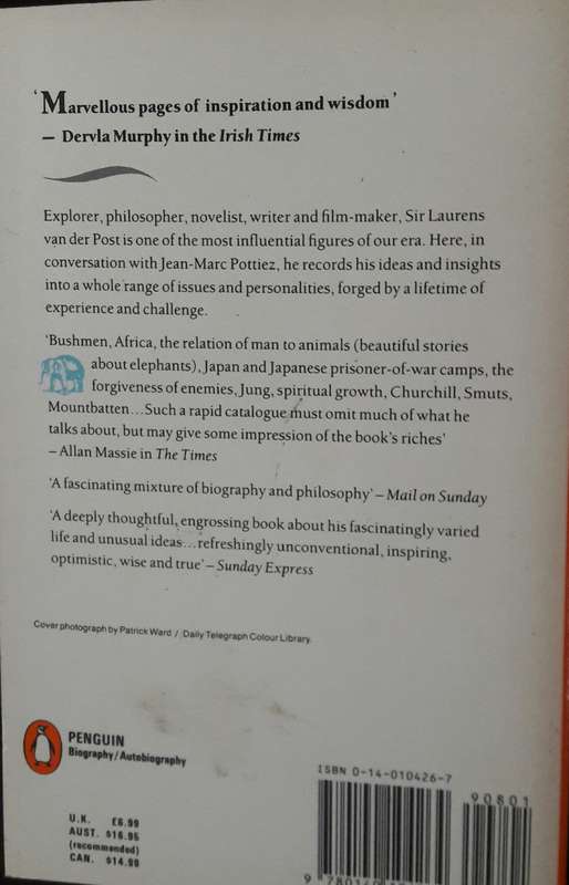 A Walk With A White Bushman - Laurens Van Der Post