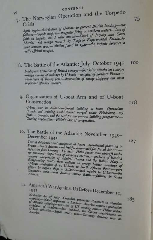 Memoirs - Admiral Doenitz