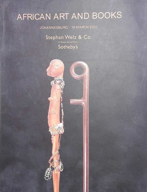 African Art & Books - Stephan Welz & Co In Association With Sotheby`s