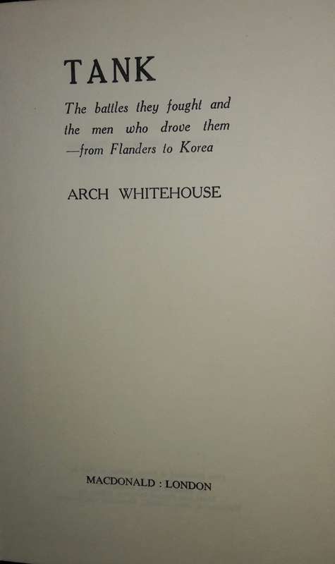Tank - Arch Whitehouse