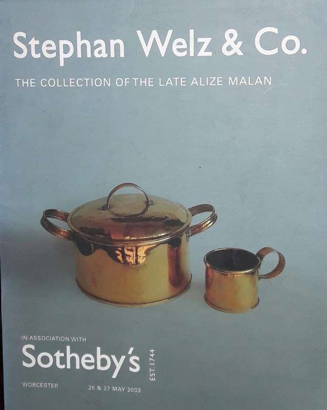 The Collection Of The Late Alize Malan - Stephan Welz & Co - In Association With Sotheby`s