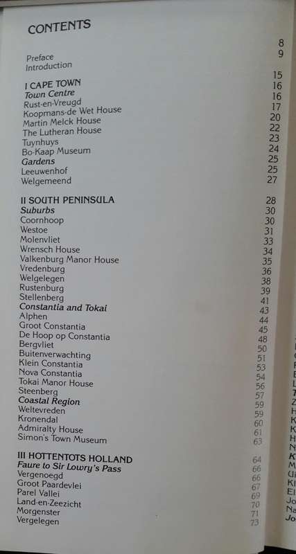 A Concise Guide To Cape Dutch Houses - Phillida Brooke Simons