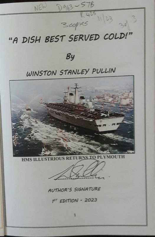 A Dish Best Served Cold - Winston Stanley Pullin SIGNED, limited edition.