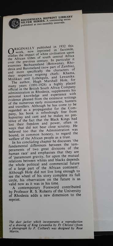 The Passing of the Black Kings by Hugh Marshall Hole