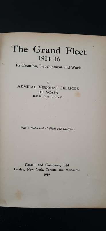 The Grand Fleet 1914 - 1916 - First Edition