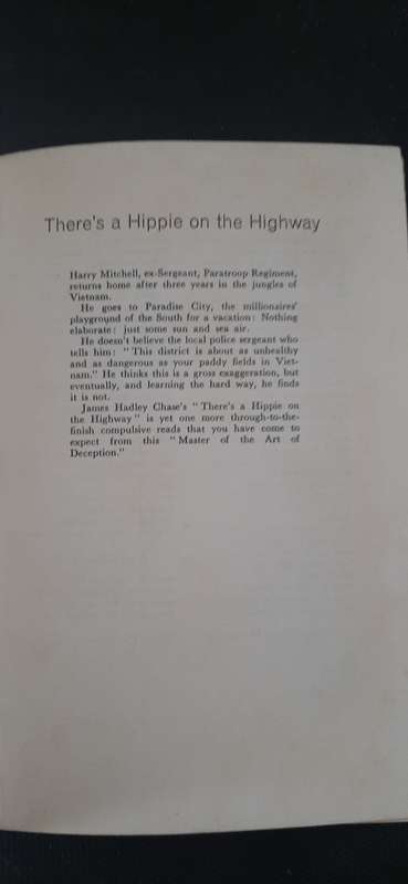 There`s a hippie on the highway by James Hadley Chase - First Edition