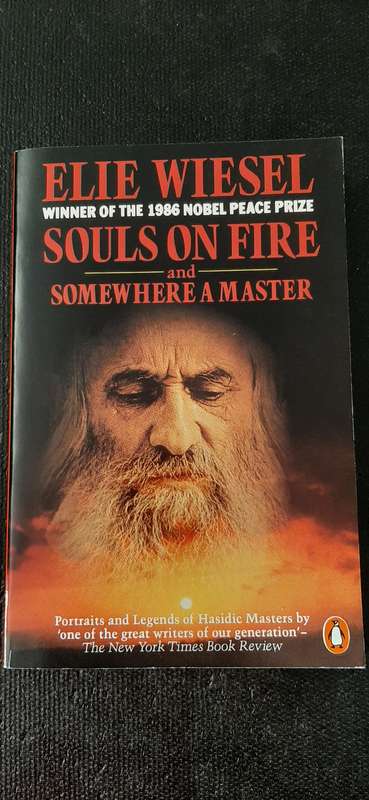 Souls on Fire and Somewhere a Master by Elie Wiesel