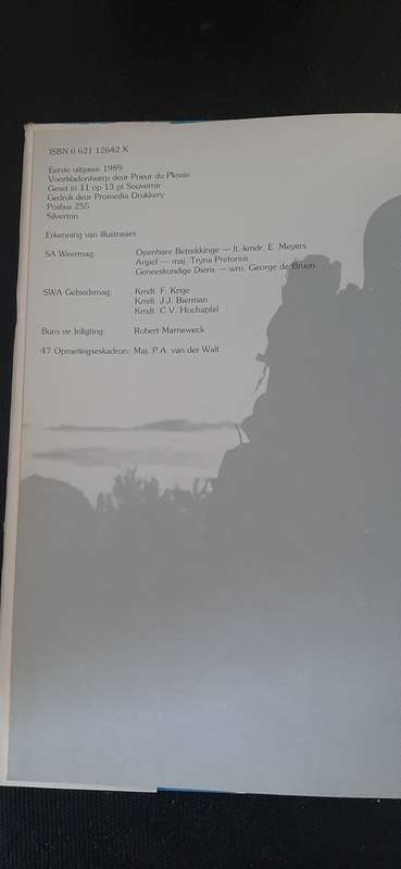 Beeld van die SWA Gebiedsmag by P.H.R. Snyman - 1st Edition