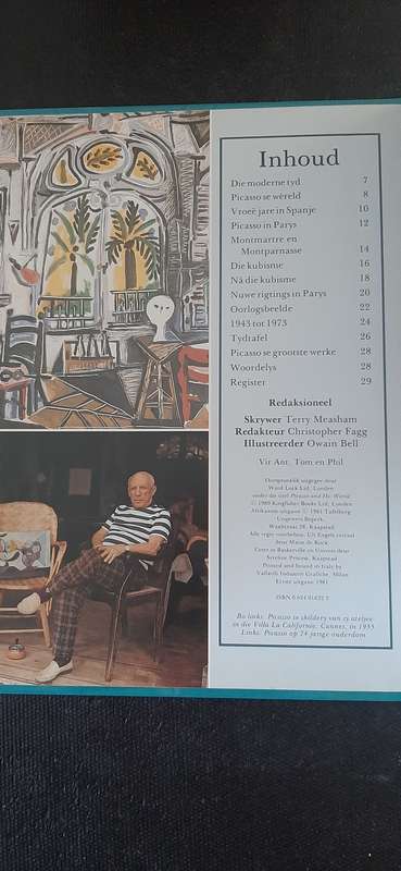 Groot Meesters Picasso en sy Tyd by Terry Measham