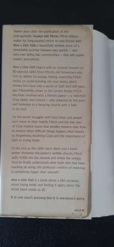 Have a Little Faith by Mitch Albom