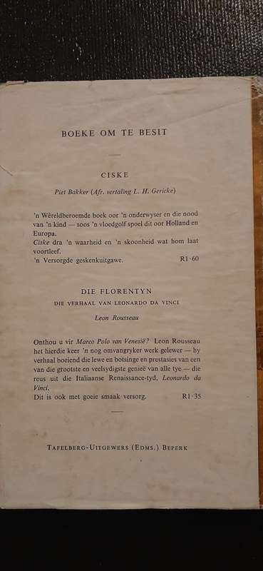 Vlug in die Namib by Henno Martin