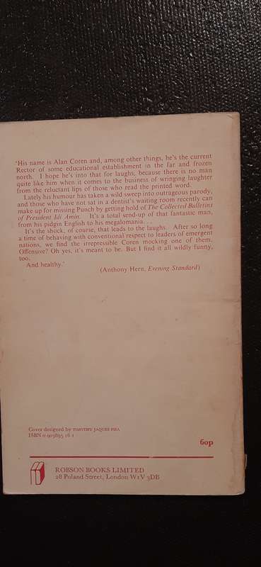 The Bulletins of Idi Amin by Alan Coren