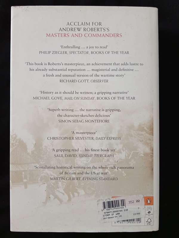 The Storm of War by Andrew Roberts