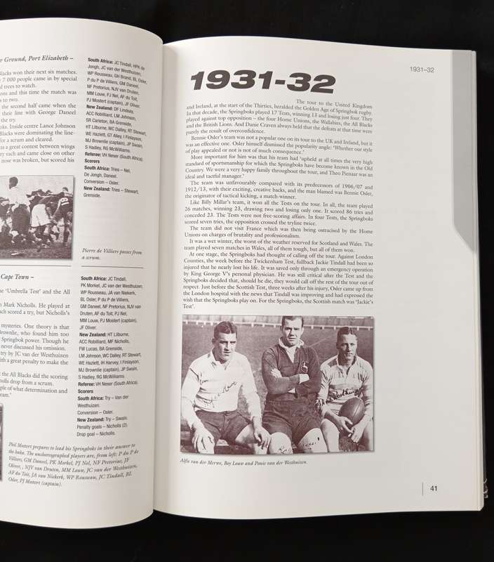 112 Years of Springbok Rugby 1891 to 2003 Tests and Heroes