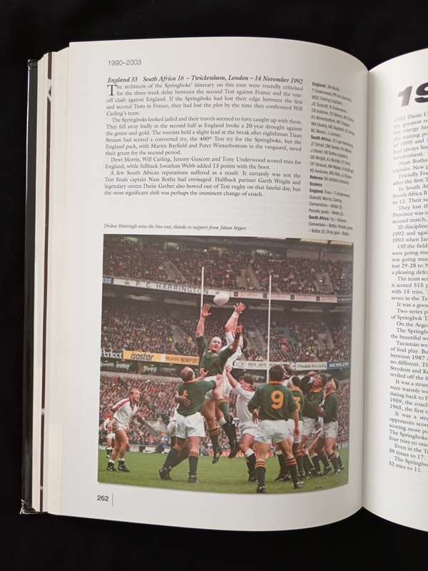 112 Years of Springbok Rugby 1891 to 2003 Tests and Heroes