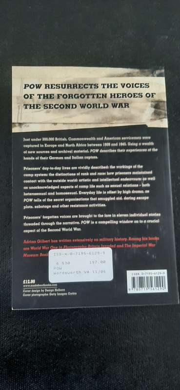 POW Allied prisoners in Europe, 1939 - 1945 by Adrian Gilbert