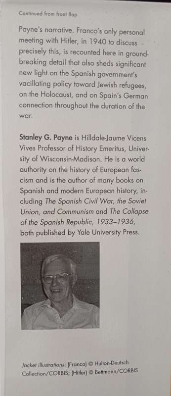 Franco and Hitler by Stanley G Payne