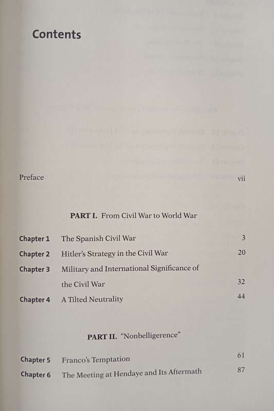 Franco and Hitler by Stanley G Payne