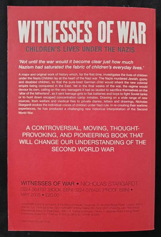 Witnesses of War by Nicholas Stargardt