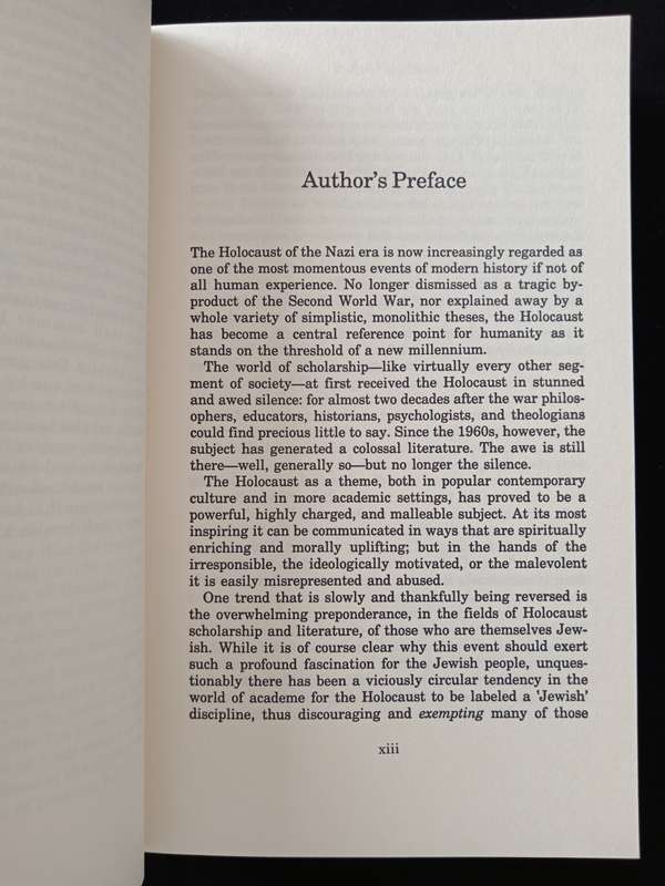 The Nazi Holocaust It`s History & Meaning by Ronnie S Landau