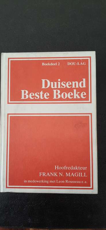 Duisend Beste Boeke by Frank N. Magill - Vol 2 (Set of 3)