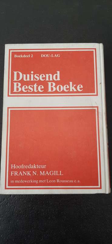 Duisend Beste Boeke by Frank N. Magill - Vol 2 (Set of 3)