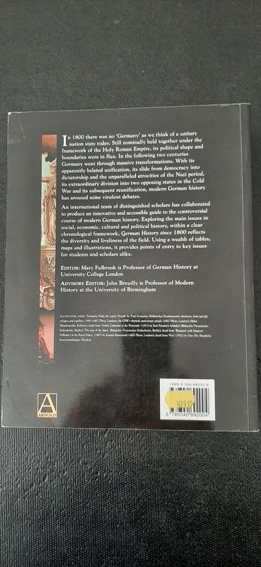 German History since 1800 - Edited by Mary Fulbrook