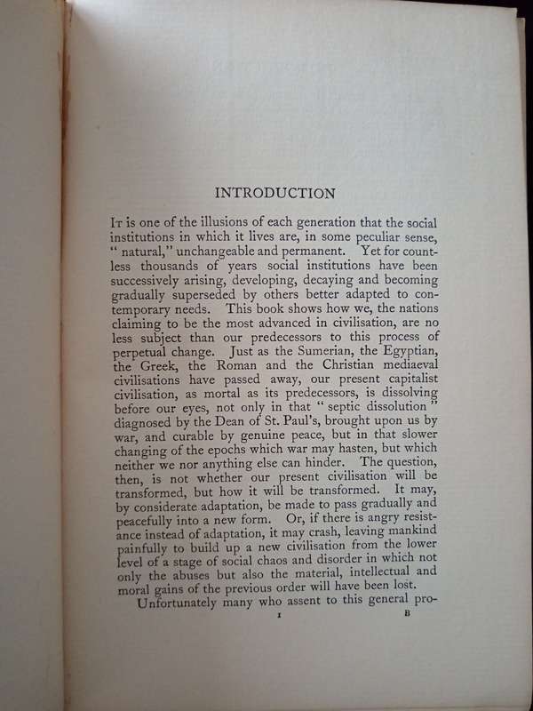 The Decay of Capitalist Civilisation by Sidney & Beatrice Webb