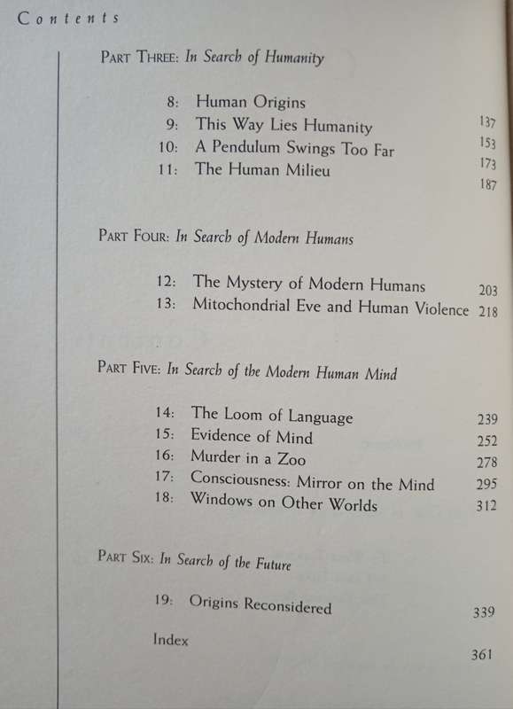 Origins Reconsidered by Richard Leakey & Roger Lewin