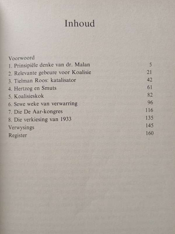 Dr DF Malan en Koalisie by HB Thom