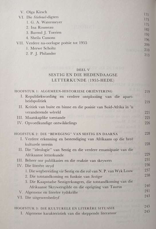 Geskiedenis van Die Afrikaanse Literatuur II by JC Kannemeyer