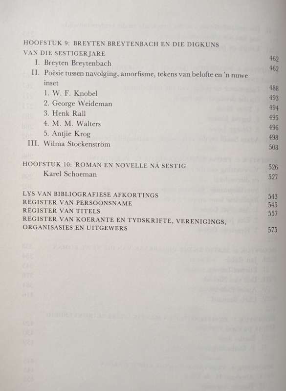 Geskiedenis van Die Afrikaanse Literatuur II by JC Kannemeyer