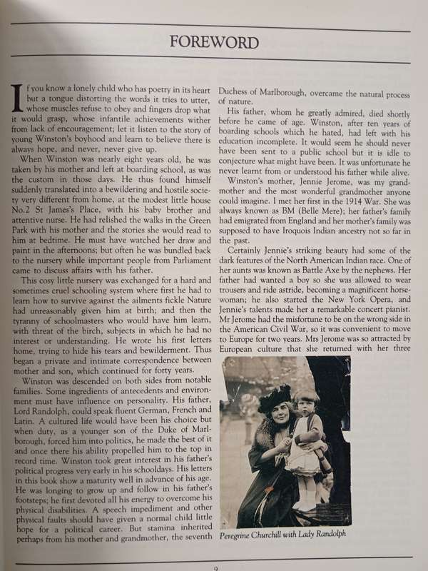 From Winston With love & kisses The young Churchill by Celia Sandys