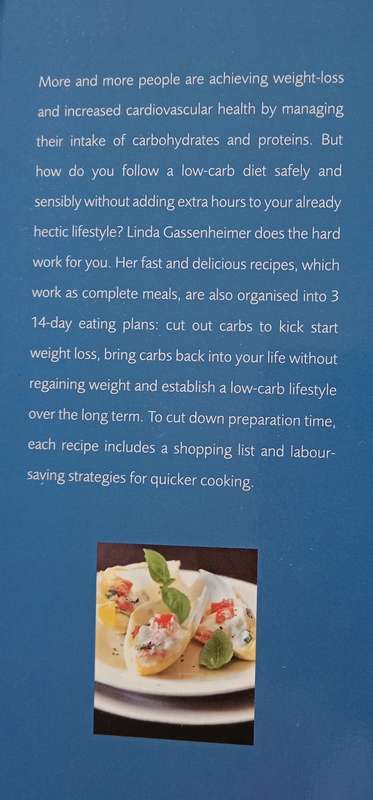 Low-Carb meals in minutes by Linda Gassenheimer
