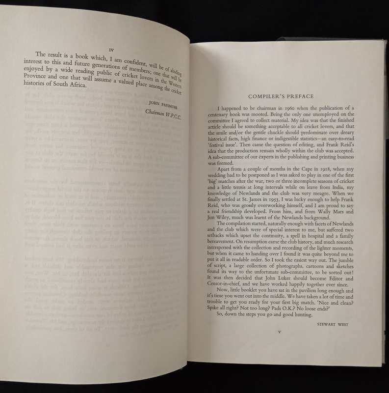 Century at Newlands 1864-1964 Compiled by SEL West Edited by WJ Luker