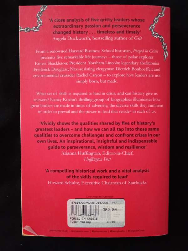 Forged in Crisis by Nancy Koehn