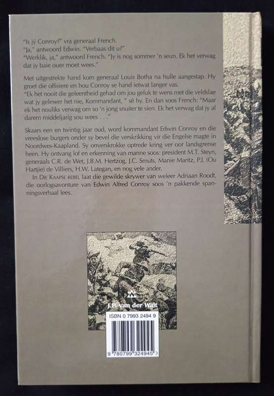 Die Kaapse Rebel by Adriaan Roodt