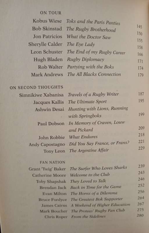 Rugby in Our Blood Edited by Angus Powers