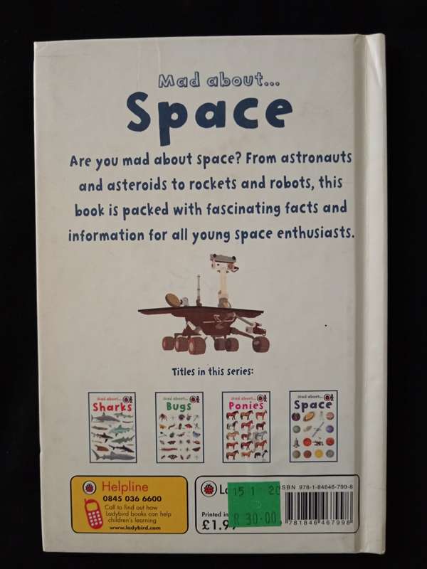 Mada out Space by Carole Stott illustrated by Sue Hendra