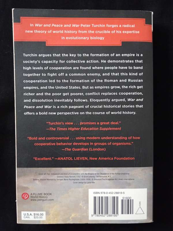 War and Peace and War by Peter Turchin