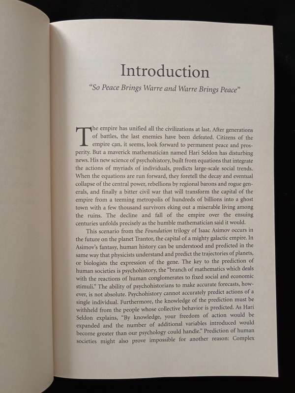 War and Peace and War by Peter Turchin
